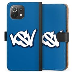 Sideflip mit langer Lasche schwarz