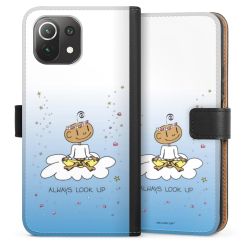 Sideflip mit langer Lasche schwarz