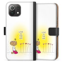 Sideflip mit langer Lasche schwarz