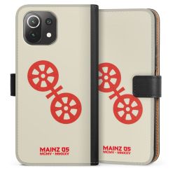 Sideflip mit langer Lasche schwarz