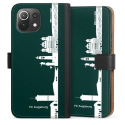 Sideflip mit langer Lasche schwarz