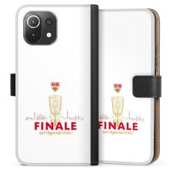 Sideflip mit langer Lasche schwarz