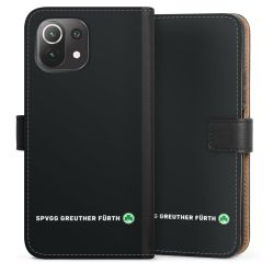 Sideflip mit langer Lasche schwarz