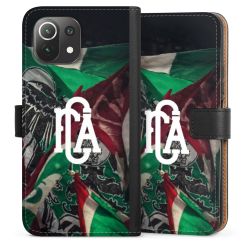 Sideflip mit langer Lasche schwarz