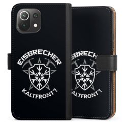 Sideflip mit langer Lasche schwarz