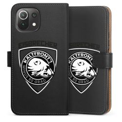 Sideflip mit langer Lasche schwarz