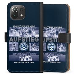 Sideflip mit langer Lasche schwarz