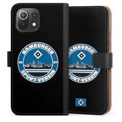 Sideflip mit langer Lasche schwarz