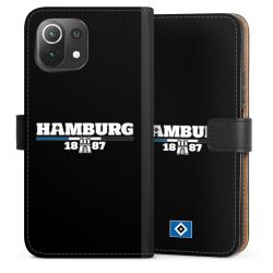 Sideflip mit langer Lasche schwarz