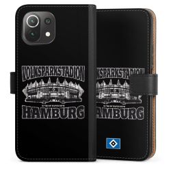 Sideflip mit langer Lasche schwarz