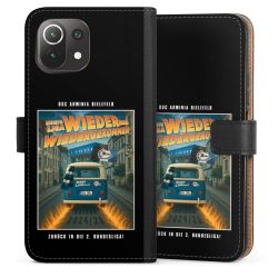 Sideflip mit langer Lasche schwarz