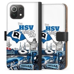 Sideflip mit langer Lasche schwarz