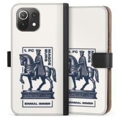 Sideflip mit langer Lasche schwarz