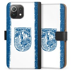 Sideflip mit langer Lasche schwarz