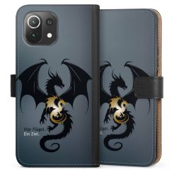 Sideflip Fodral med flap svart