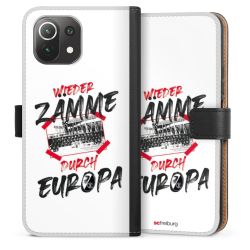 Sideflip mit langer Lasche schwarz