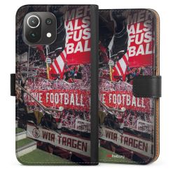 Sideflip mit langer Lasche schwarz