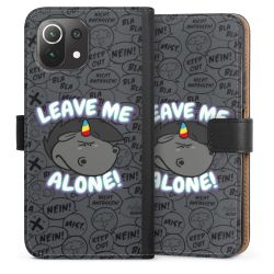 Sideflip mit langer Lasche schwarz