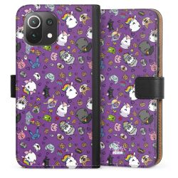 Sideflip mit langer Lasche schwarz