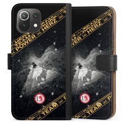 Sideflip mit langer Lasche schwarz