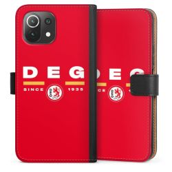 Sideflip mit langer Lasche schwarz