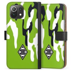 Sideflip mit langer Lasche schwarz