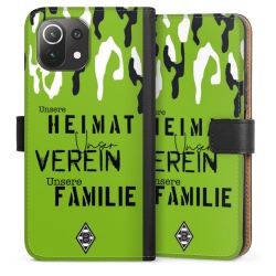 Sideflip mit langer Lasche schwarz