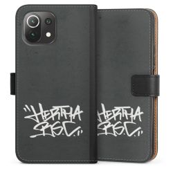 Sideflip mit langer Lasche schwarz