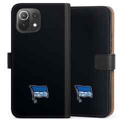 Sideflip mit langer Lasche schwarz