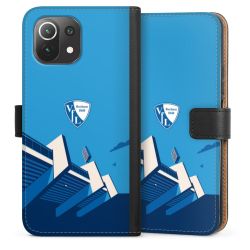 Sideflip mit langer Lasche schwarz