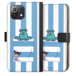 Sideflip mit langer Lasche schwarz