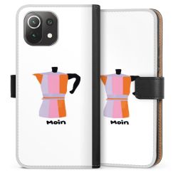 Sideflip mit langer Lasche schwarz