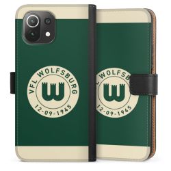 Sideflip mit langer Lasche schwarz