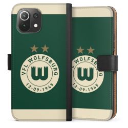 Sideflip mit langer Lasche schwarz