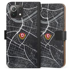 Sideflip mit langer Lasche schwarz