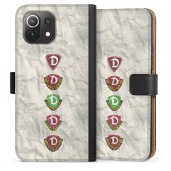 Sideflip mit langer Lasche schwarz