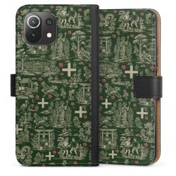 Sideflip mit langer Lasche schwarz