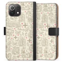 Sideflip mit langer Lasche schwarz