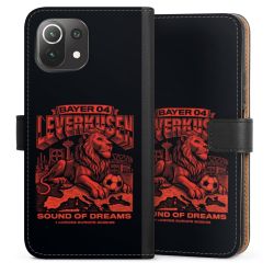 Sideflip mit langer Lasche schwarz