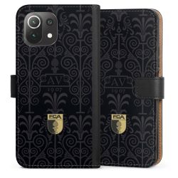 Sideflip mit langer Lasche schwarz