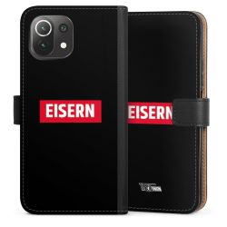 Sideflip mit langer Lasche schwarz