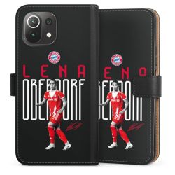 Sideflip mit langer Lasche schwarz