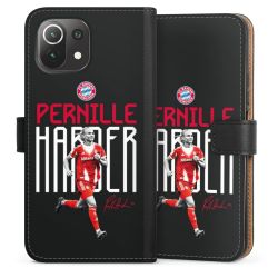 Sideflip mit langer Lasche schwarz