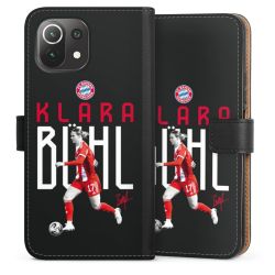 Sideflip mit langer Lasche schwarz