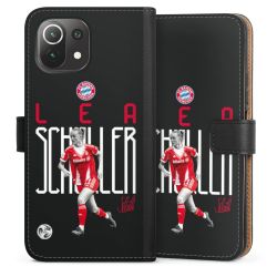 Sideflip mit langer Lasche schwarz