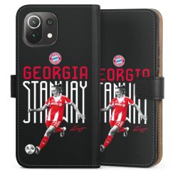 Sideflip mit langer Lasche schwarz