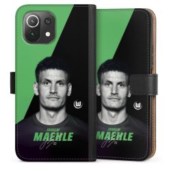 Sideflip mit langer Lasche schwarz