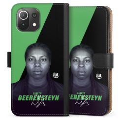 Sideflip mit langer Lasche schwarz