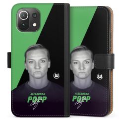 Sideflip mit langer Lasche schwarz