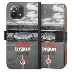 Sideflip mit langer Lasche schwarz